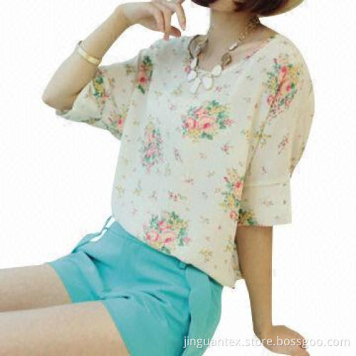Printed Chiffon Fabric